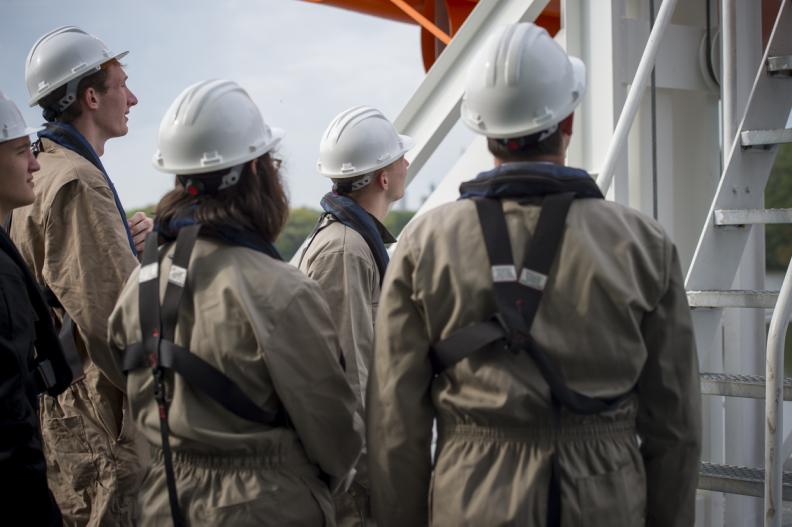 studenten in de Argo